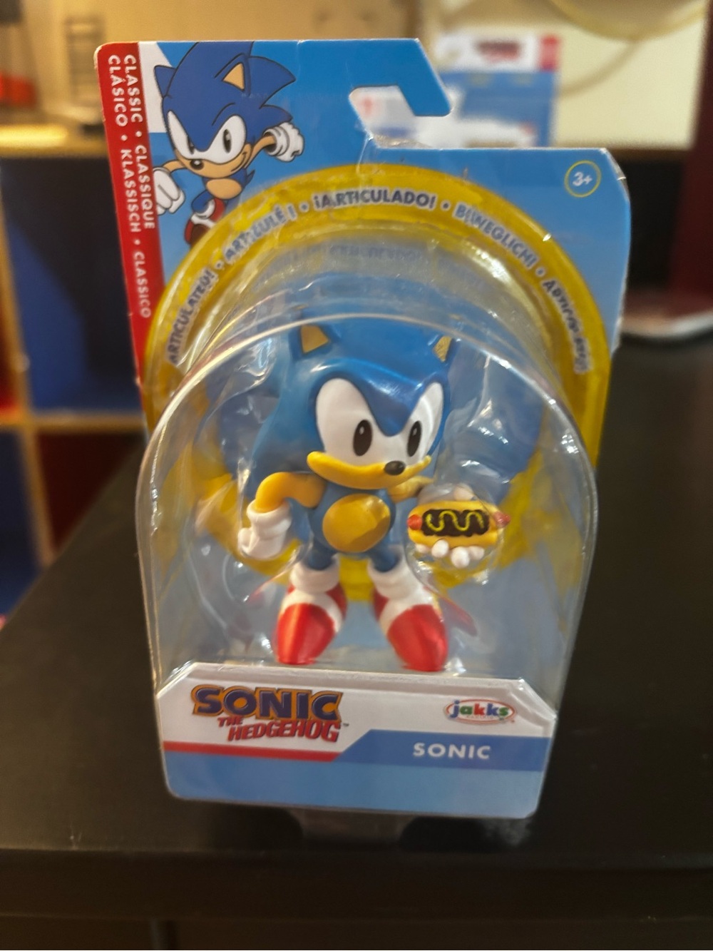 Sonic the Hedgehog Blue Action Figure with Red Shoes - Jakks Pacific